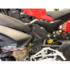 Carbonvani - Ducati Panigale / Streetfighter V4 / S / R / Speciale Carbon Fiber Vertical Cylinder Cover Kit (2 pieces)